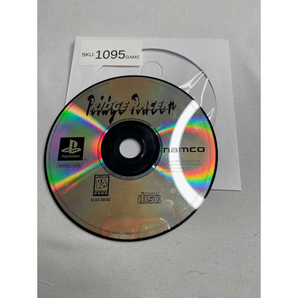 Ridge Racer Sony PlayStation 1 PS1